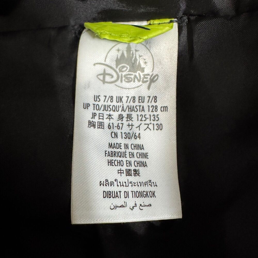 Disney Pixar Toy Story Puffer Jacket Green Youth‎ Size 7/8 - Picture 3 of 4